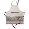 image:imageMaison d Hermine 100 Cotton Apron for women with Pocket Kitchen Chef Apron for Men Cooking Mothers Day Gifts012  Fanny Lavender