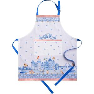 image:imageMaison d Hermine 100 Cotton Apron for women with Pocket Kitchen Chef Apron for Men Cooking Mothers Day Gifts007  Amsterdam Canals