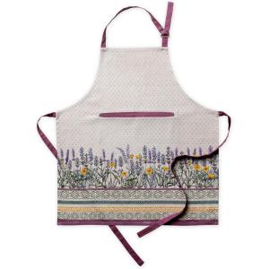 image:imageMaison d Hermine 100 Cotton Apron for women with Pocket Kitchen Chef Apron for Men Cooking Mothers Day Gifts012  Fanny Lavender