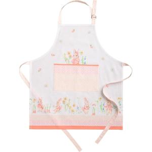image:imageMaison d Hermine 100 Cotton Apron for women with Pocket Kitchen Chef Apron for Men Cooking Mothers Day Gifts016  Bunny Party