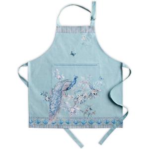 image:imageMaison d Hermine 100 Cotton Apron for women with Pocket Kitchen Chef Apron for Men Cooking Mothers Day Gifts022  Peacock Utopia  Pastel Turquoise