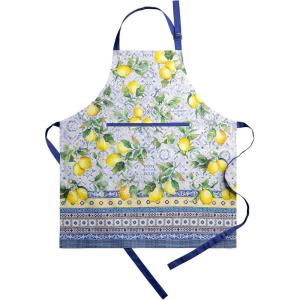image:imageMaison d Hermine 100 Cotton Apron for women with Pocket Kitchen Chef Apron for Men Cooking Mothers Day Gifts025  Citrus