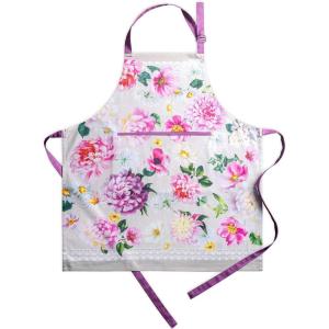 image:imageMaison d Hermine 100 Cotton Apron for women with Pocket Kitchen Chef Apron for Men Cooking Mothers Day Gifts052  Pivoine