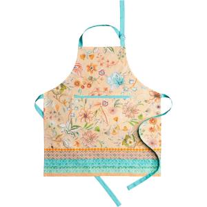 image:imageMaison d Hermine 100 Cotton Apron for women with Pocket Kitchen Chef Apron for Men Cooking Mothers Day Gifts069  Luxury Loft  Peach