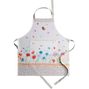 image:imageMaison d Hermine 100 Cotton Apron for women with Pocket Kitchen Chef Apron for Men Cooking Mothers Day Gifts074  Summer Whisper