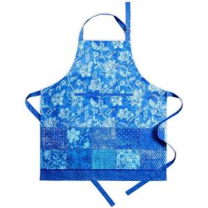 image:imageMaison d Hermine 100 Cotton Apron for women with Pocket Kitchen Chef Apron for Men Cooking Mothers Day Gifts080  Indigo Love