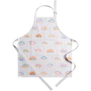 image:imageMaison d Hermine 100 Cotton Apron for women with Pocket Kitchen Chef Apron for Men Cooking Mothers Day Gifts085  Over the Rainbow