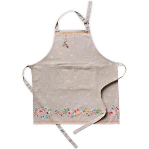 image:imageMaison d Hermine 100 Cotton Apron for women with Pocket Kitchen Chef Apron for Men Cooking Mothers Day Gifts106  Ibiza  Beige