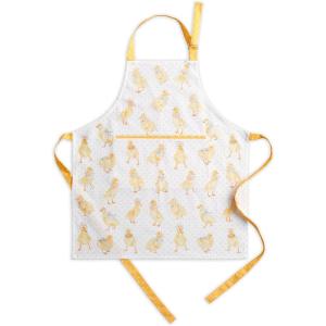 image:imageMaison d Hermine 100 Cotton Apron for women with Pocket Kitchen Chef Apron for Men Cooking Mothers Day Gifts115  Ducklings in Spring
