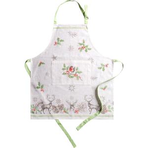 image:imageMaison d Hermine 100 Cotton Apron for women with Pocket Kitchen Chef Apron for Men Cooking Mothers Day Gifts152  Christmas Dew