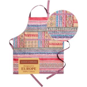 image:imageMaison d Hermine 100 Cotton Apron for women with Pocket Kitchen Chef Apron for Men Cooking Mothers Day Gifts160  Ispahan