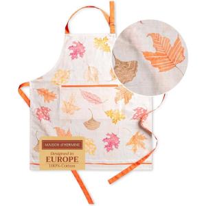 image:imageMaison d Hermine 100 Cotton Apron for women with Pocket Kitchen Chef Apron for Men Cooking Mothers Day Gifts186  Colours of Autumn