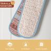 image:imageMaison d Hermine Double Oven Mitt 7 x 35 100 Cotton Heat Resistant BBQ Cooking Gloves with Loop for Thanksgiving Christmas Decorations Baking Cooking Barbeque Handling Hot Pan Fair Isle