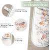 image:imageMaison d Hermine Double Oven Mitt 7 x 35 100 Cotton Heat Resistant BBQ Cooking Gloves with Loop for Thanksgiving Christmas Decorations Baking Cooking Handling Hot Pan Whitish Shabby Chique