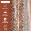image:imageMaison d Hermine Kitchen Curtain Set for Windows 100 Cotton Set of Kitchen Curtain Valance for Home 2 Tier 28X36 and 1 Valance 56X18 Caf Gifts for Mothers Day Magnolia Mornings042  Nila