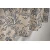 image:imageMaison d Hermine Kitchen Curtain Set for Windows 100 Cotton Set of Kitchen Curtain Valance for Home 2 Tier 28X36 and 1 Valance 56X18 Caf Gifts for Mothers Day Magnolia Mornings014  the Miller  Paloma Grey
