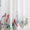 image:imageMaison d Hermine Kitchen Curtain Set for Windows 100 Cotton Set of Kitchen Curtain Valance for Home 2 Tier 28X36 and 1 Valance 56X18 Caf Gifts for Mothers Day Magnolia Mornings056  Morzine