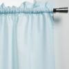 image:imageMaison d Hermine Kitchen Curtain Set for Windows 100 Cotton Set of Kitchen Curtain Valance for Home 2 Tier 28X36 and 1 Valance 56X18 Caf Gifts for Mothers Day Magnolia Mornings030  Jardin Dete  Mint