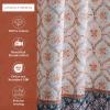 image:imageMaison d Hermine Kitchen Curtain Set for Windows 100 Cotton Set of Kitchen Curtain Valance for Home 2 Tier 28X36 and 1 Valance 56X18 Caf Gifts for Mothers Day Magnolia Mornings034  Fair Isle