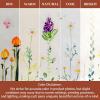image:imageMaison d Hermine Kitchen Curtain Set for Windows 100 Cotton Set of Kitchen Curtain Valance for Home 2 Tier 28X36 and 1 Valance 56X18 Caf Gifts for Mothers Day Magnolia Mornings012  Botanical Fresh