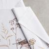 image:imageMaison d Hermine Kitchen Curtain Set for Windows 100 Cotton Set of Kitchen Curtain Valance for Home 2 Tier 28X36 and 1 Valance 56X18 Caf Gifts for Mothers Day Magnolia Mornings072  Meadow Florals  Brown