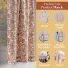 image:imageMaison d Hermine Kitchen Curtain Set for Windows 100 Cotton Set of Kitchen Curtain Valance for Home 2 Tier 28X36 and 1 Valance 56X18 Caf Gifts for Mothers Day Magnolia Mornings042  Nila