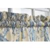 image:imageMaison d Hermine Kitchen Curtain Set for Windows 100 Cotton Set of Kitchen Curtain Valance for Home 2 Tier 28X36 and 1 Valance 56X18 Caf Gifts for Mothers Day Magnolia Mornings003  the Miller  Blue