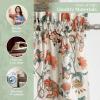 image:imageMaison d Hermine Kitchen Curtain Set for Windows 100 Cotton Set of Kitchen Curtain Valance for Home 2 Tier 28X36 and 1 Valance 56X18 Caf Gifts for Mothers Day Magnolia Mornings025  Dalida
