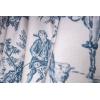 image:imageMaison d Hermine Kitchen Curtain Set for Windows 100 Cotton Set of Kitchen Curtain Valance for Home 2 Tier 28X36 and 1 Valance 56X18 Caf Gifts for Mothers Day Magnolia Mornings001  the Miller  Denim