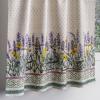 image:imageMaison d Hermine Kitchen Curtain Set for Windows 100 Cotton Set of Kitchen Curtain Valance for Home 2 Tier 28X36 and 1 Valance 56X18 Caf Gifts for Mothers Day Magnolia Mornings029  Fanny Lavender