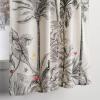 image:imageMaison d Hermine Kitchen Curtain Set for Windows 100 Cotton Set of Kitchen Curtain Valance for Home 2 Tier 28X36 and 1 Valance 56X18 Caf Gifts for Mothers Day Magnolia Mornings046  Amazonia