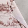 image:imageMaison d Hermine Kitchen Curtain Set for Windows 100 Cotton Set of Kitchen Curtain Valance for Home 2 Tier 28X36 and 1 Valance 56X18 Caf Gifts for Mothers Day Magnolia Mornings069  Holy Jouy  Brown