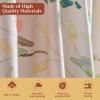 image:imageMaison d Hermine Kitchen Curtain Set for Windows 100 Cotton Set of Kitchen Curtain Valance for Home 2 Tier 28X36 and 1 Valance 56X18 Caf Gifts for Mothers Day Magnolia Mornings002  Colmar