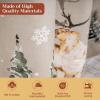 image:imageMaison d Hermine Kitchen Curtain Set for Windows 100 Cotton Set of Kitchen Curtain Valance for Home 2 Tier 28X36 and 1 Valance 56X18 Caf Gifts for Mothers Day Magnolia Mornings060  Deer in the Woods
