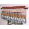 image:imageMaison d Hermine Kitchen Curtain Set for Windows 100 Cotton Set of Kitchen Curtain Valance for Home 2 Tier 28X36 and 1 Valance 56X18 Caf Gifts for Mothers Day Magnolia Mornings018  Romane