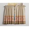 image:imageMaison d Hermine Kitchen Curtain Set for Windows 100 Cotton Set of Kitchen Curtain Valance for Home 2 Tier 28X36 and 1 Valance 56X18 Caf Gifts for Mothers Day Magnolia Mornings078  Damask
