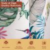 image:imageMaison d Hermine Kitchen Curtain Set for Windows 100 Cotton Set of Kitchen Curtain Valance for Home 2 Tier 28X36 and 1 Valance 56X18 Caf Gifts for Mothers Day Magnolia Mornings020  Tropiques