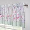 image:imageMaison d Hermine Kitchen Curtain Set for Windows 100 Cotton Set of Kitchen Curtain Valance for Home 2 Tier 28X36 and 1 Valance 56X18 Caf Gifts for Mothers Day Magnolia Mornings073  Summer Floral