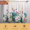 image:imageMaison d Hermine Kitchen Curtain Set for Windows 100 Cotton Set of Kitchen Curtain Valance for Home 2 Tier 28X36 and 1 Valance 56X18 Caf Gifts for Mothers Day Magnolia Mornings020  Tropiques