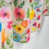 image:imageMaison d Hermine Kitchen Curtain Set for Windows 100 Cotton Set of Kitchen Curtain Valance for Home 2 Tier 28X36 and 1 Valance 56X18 Caf Gifts for Mothers Day Magnolia Mornings041  Jardin Dete  Fog