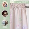 image:imageMaison d Hermine Kitchen Curtain Set for Windows 100 Cotton Set of Kitchen Curtain Valance for Home 2 Tier 28X36 and 1 Valance 56X18 Caf Gifts for Mothers Day Magnolia Mornings074  Magnolia Mornings