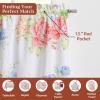 image:imageMaison d Hermine Kitchen Curtain Set for Windows 100 Cotton Set of Kitchen Curtain Valance for Home 2 Tier 28X36 and 1 Valance 56X18 Caf Gifts for Mothers Day Magnolia Mornings006  Vintage Floral
