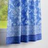 image:imageMaison d Hermine Kitchen Curtain Set for Windows 100 Cotton Set of Kitchen Curtain Valance for Home 2 Tier 28X36 and 1 Valance 56X18 Caf Gifts for Mothers Day Magnolia Mornings080  Indigo Love