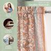 image:imageMaison d Hermine Kitchen Curtain Set for Windows 100 Cotton Set of Kitchen Curtain Valance for Home 2 Tier 28X36 and 1 Valance 56X18 Caf Gifts for Mothers Day Magnolia Mornings042  Nila
