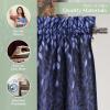 image:imageMaison d Hermine Kitchen Curtain Set for Windows 100 Cotton Set of Kitchen Curtain Valance for Home 2 Tier 28X36 and 1 Valance 56X18 Caf Gifts for Mothers Day Magnolia Mornings048  Pumpkin Blues
