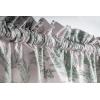 image:imageMaison d Hermine Kitchen Curtain Set for Windows 100 Cotton Set of Kitchen Curtain Valance for Home 2 Tier 28X36 and 1 Valance 56X18 Caf Gifts for Mothers Day Magnolia Mornings011  the Miller  Antique Green