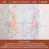 image:imageMaison d Hermine Kitchen Curtain Set for Windows 100 Cotton Set of Kitchen Curtain Valance for Home 2 Tier 28X36 and 1 Valance 56X18 Caf Gifts for Mothers Day Magnolia Mornings016  Bunny Party
