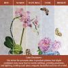 image:imageMaison d Hermine Kitchen Curtain Set for Windows 100 Cotton Set of Kitchen Curtain Valance for Home 2 Tier 28X36 and 1 Valance 56X18 Caf Gifts for Mothers Day Magnolia Mornings035  Canton