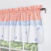 image:imageMaison d Hermine Kitchen Curtain Set for Windows 100 Cotton Set of Kitchen Curtain Valance for Home 2 Tier 28X36 and 1 Valance 56X18 Caf Gifts for Mothers Day Magnolia Mornings008  Amsterdam Canals