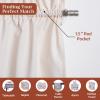 image:imageMaison d Hermine Kitchen Curtain Set for Windows 100 Cotton Set of Kitchen Curtain Valance for Home 2 Tier 28X36 and 1 Valance 56X18 Caf Gifts for Mothers Day Magnolia Mornings007  Girassol